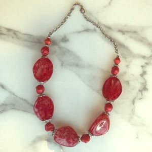 Red Stone Necklace